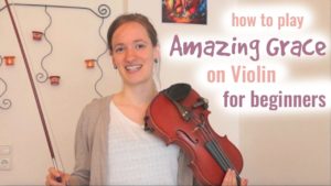 Free Online Violin Lesson Amazing Grace - Violin Lesson