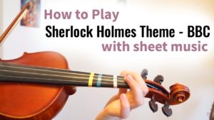 Free Online Violin Lesson Sherlock Holmes - Violin Lesson