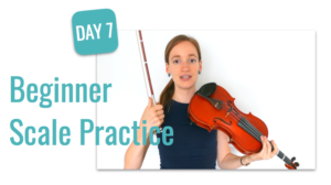 beginner course scale practice lesson
