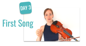 first song violin