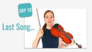 last song beginner course challenge violin