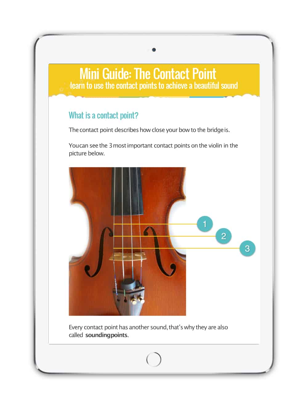 online violin lessons - contact points [pdf]