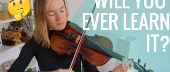 3 Signs that You'll Become Good at Violin Playing... - Violin Lesson