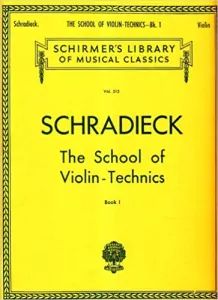 4th position violin - Schradieck - The School of Violin Technics