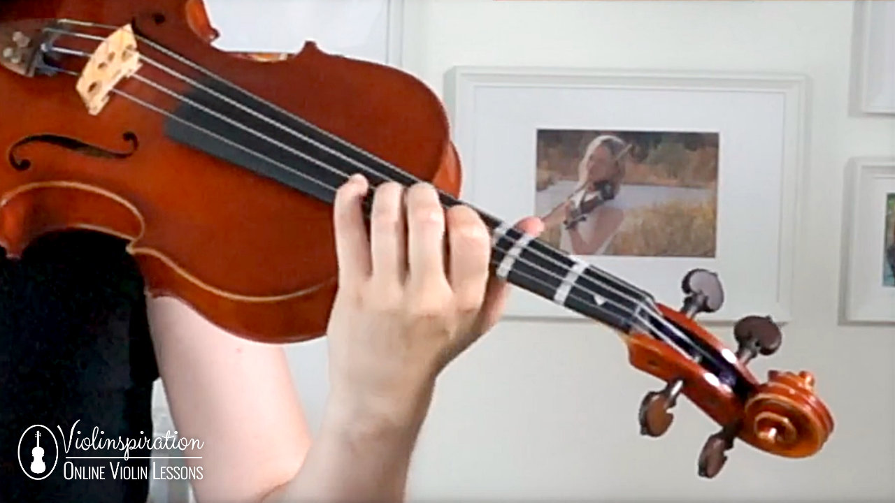 4th position violin - hand placement