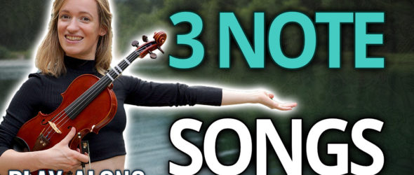 5 EASIEST Violin Beginner Songs that EVERYONE can Play - Violin Lesson