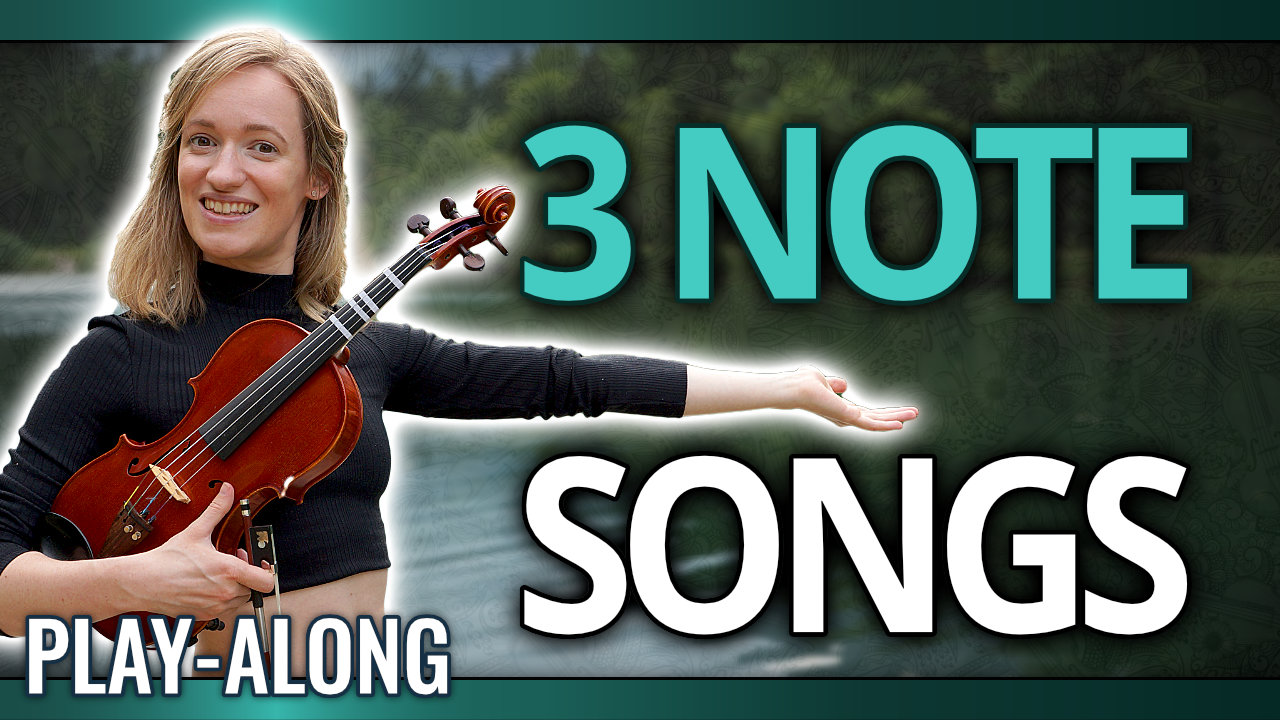 5 EASIEST Violin Beginner Songs that EVERYONE can Play