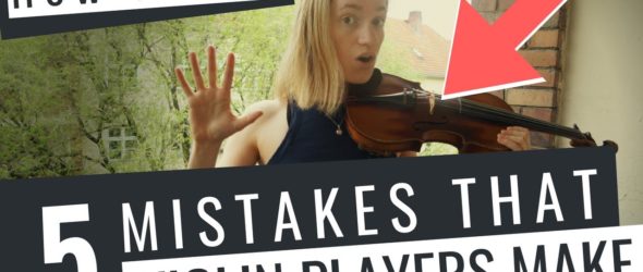 5 Mistakes Violin Players Make and How to Fix Them - Violin Lesson