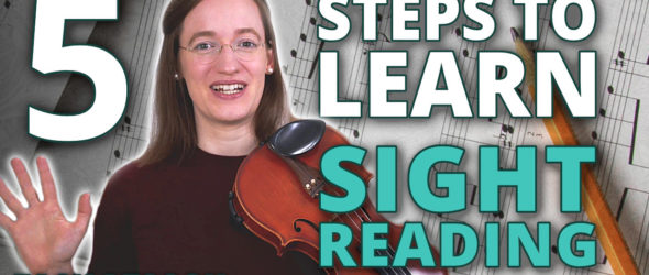 5 Steps to Learn Sight Reading Violin Sheet Music