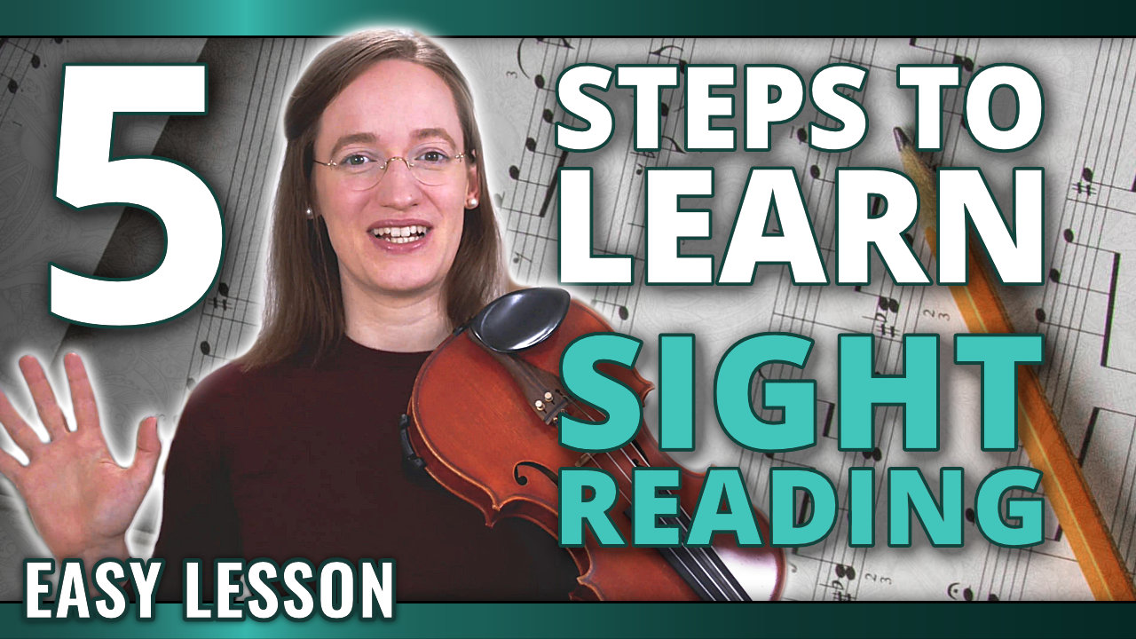 5 Steps to Learn Sight Reading Violin Sheet Music