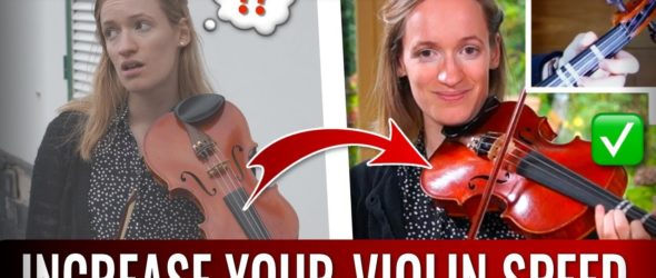 A QUICK and Effective Violin SPEED Building Exercise | A Major in Semiquavers - Violin Lesson