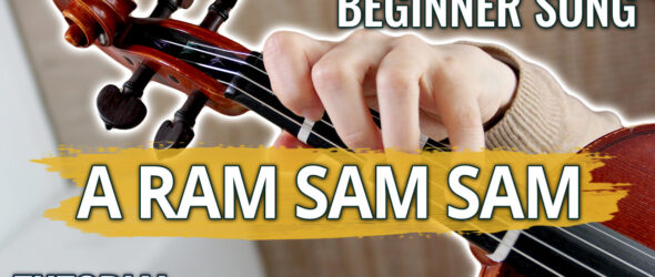 A Ram Sam Sam - Easy Beginner Violin Lesson