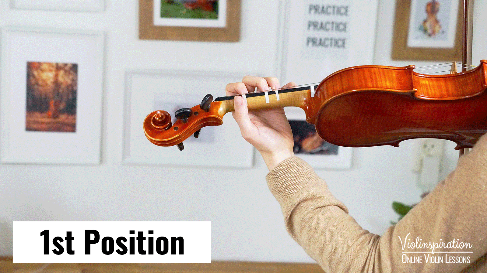 All Violin Positions - thumb position