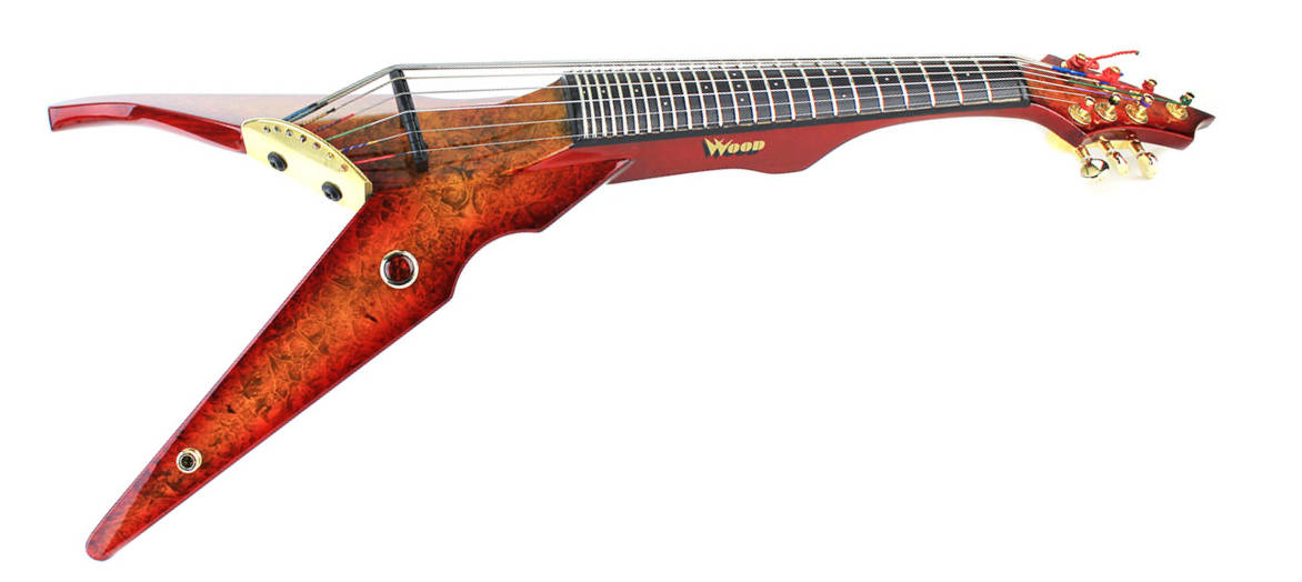 Best Electric Violin - Wood Violins Viper 7-String Fretted