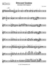Bittersweet the verve intermediate + violin solo - thumbnail