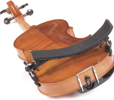 STYDDI Wood Violin Shoulder Rest for 4/4 3/4 Sizes Adjustable Maple Wood Violin Shoulder Pad for Beginners and Students 