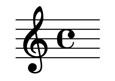 C time signature in music