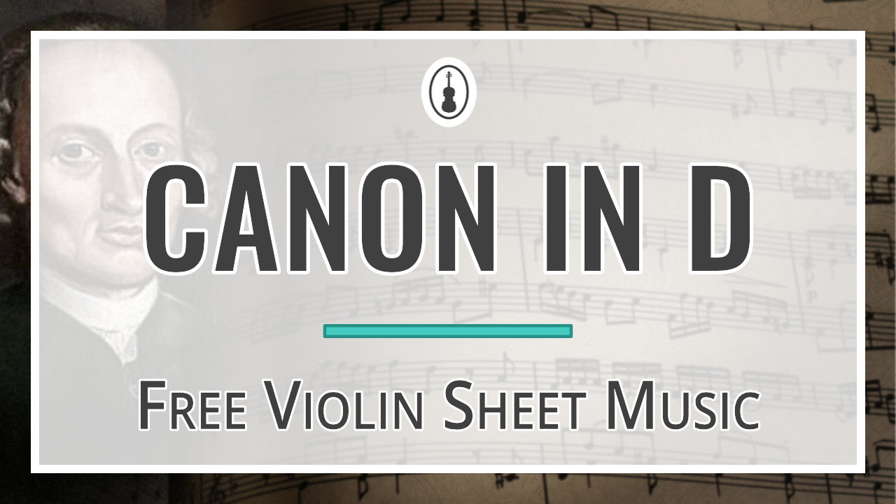 canon in d violin sheet music - Free Violin Sheet Music