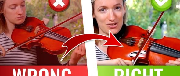 Easy Trick to Instantly Eliminate Bad & Scratchy Sound on the Violin - Violin Lesson