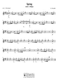 violin sheet music for popular songs