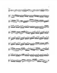 Free Violin Sheet Music - J. S. Bach – Violin Partita No. 2 in D minor, BWV 1004 Giga