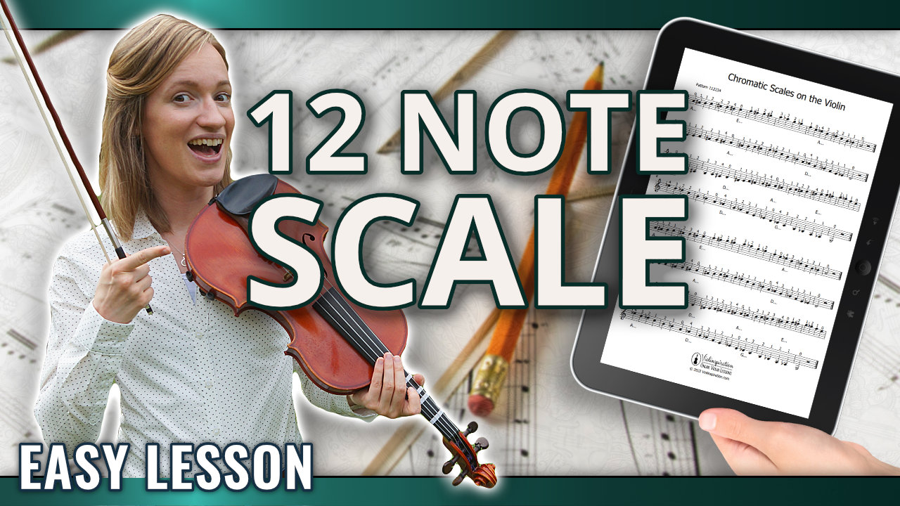 How to Play Chromatic Scales on a Violin – Violin Lesson
