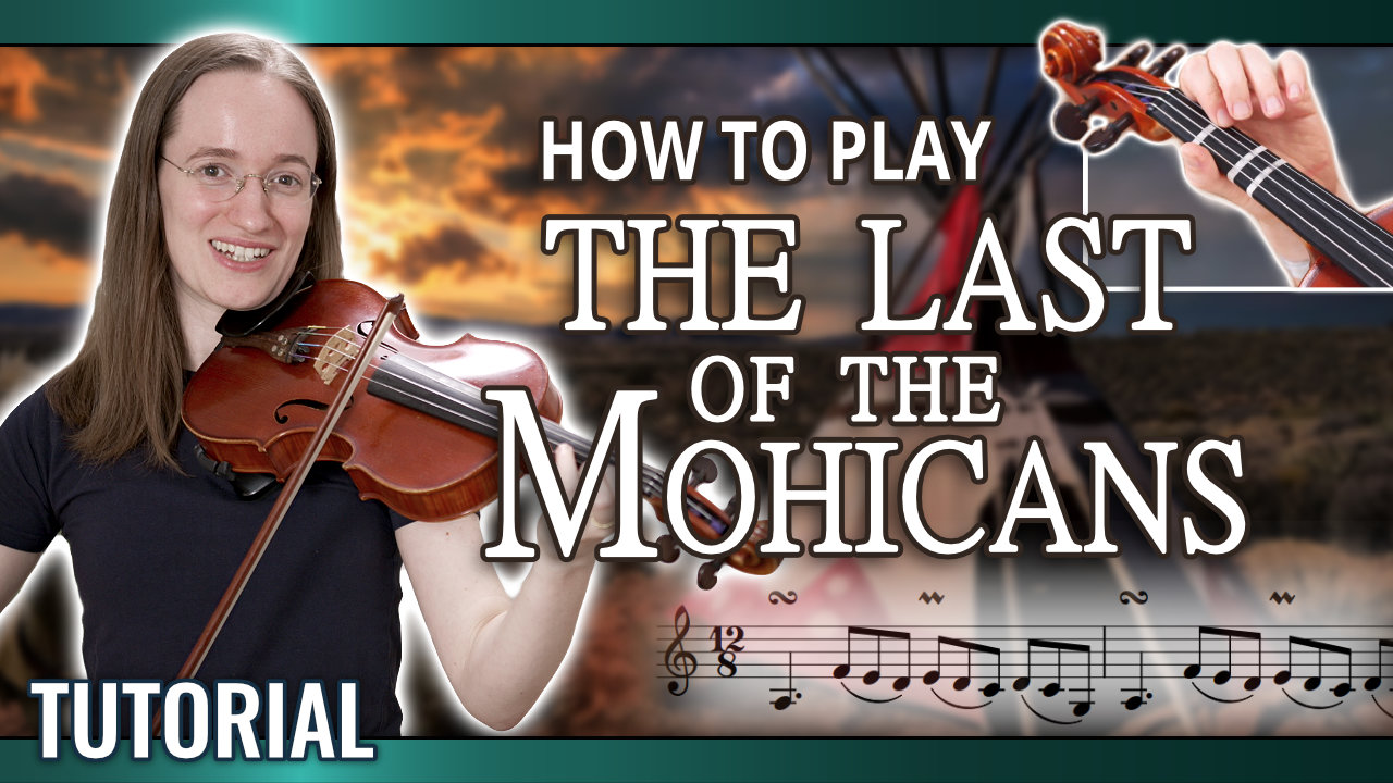 Violin Lesson – How to Play The Last of the Mohicans Theme (The Gael) – Violin Sheet Music Tutorial
