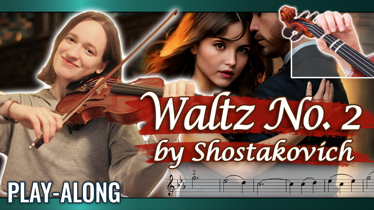 How to Play Waltz No. 2 by Shostakovich – Violin Play-Along