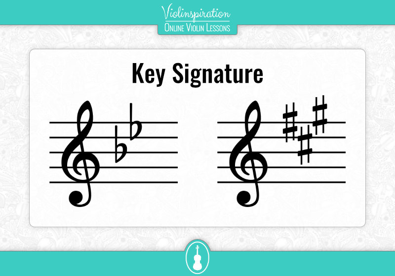 How to Read Violin Notes - Key Signature