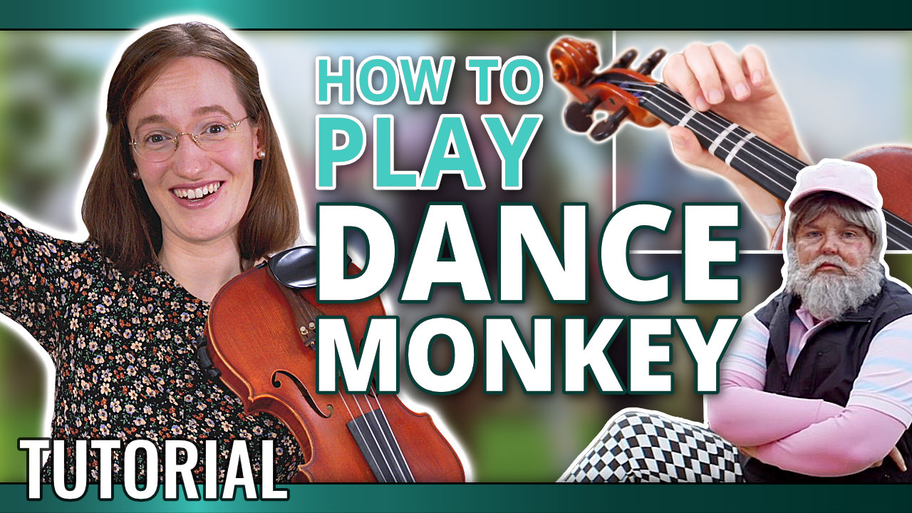 How to play Dance Monkey – Violin Tutorial
