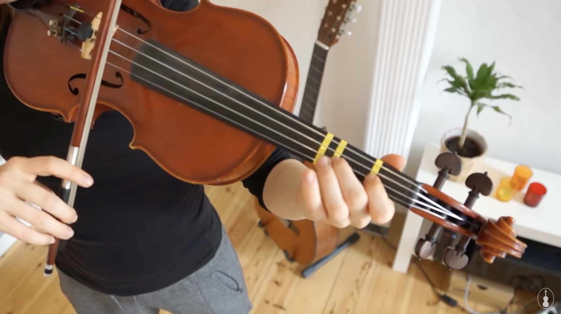 How to play Frere Jacques -Violin Lesson