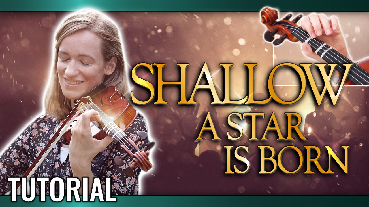 How to play Shallow by Lady Gaga and Bradley Cooper – A Star is Born – Easy Violin Tutorial