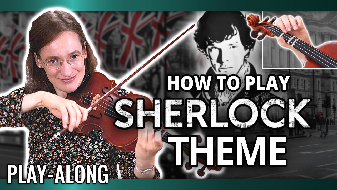 How to play Sherlock Theme – Play-Along Violin Tutorial
