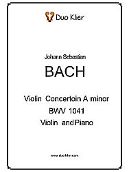 Intermediate Violin Concertos - Bach – Concerto in A Minor