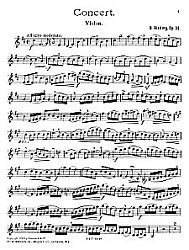 Intermediate Violin Concertos - Rieding - Concerto Opus 36