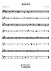 Jingle Bells - Violin Sheet Music Tutorial
