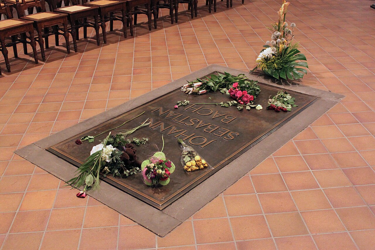 Johann Sebastian Bach facts - grave