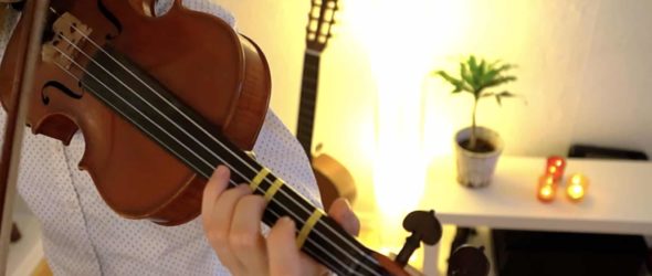 Violin Lesson - Joy to the World