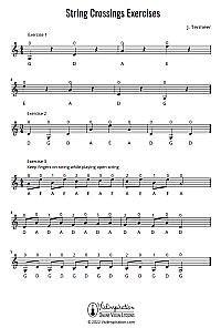 La Vie en Rose - String Crossings Exercises