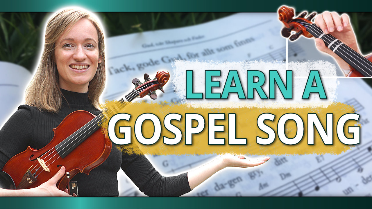 Violin Lesson – Kum ba ya Violin Sheet Music Turorial