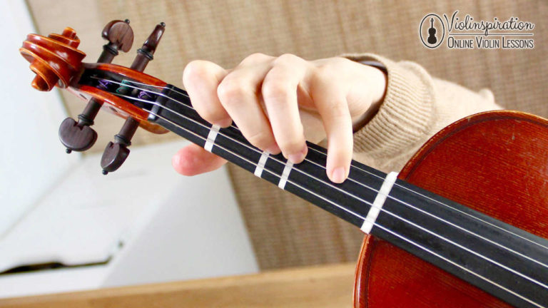 Holding the Violin: Basic Violin Left-Hand Position - Violinspiration