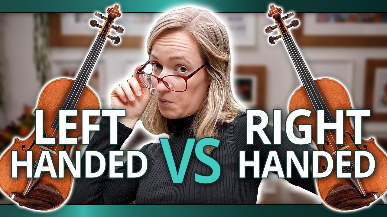 Left Handed or Right Handed Violin – Violin Lesson