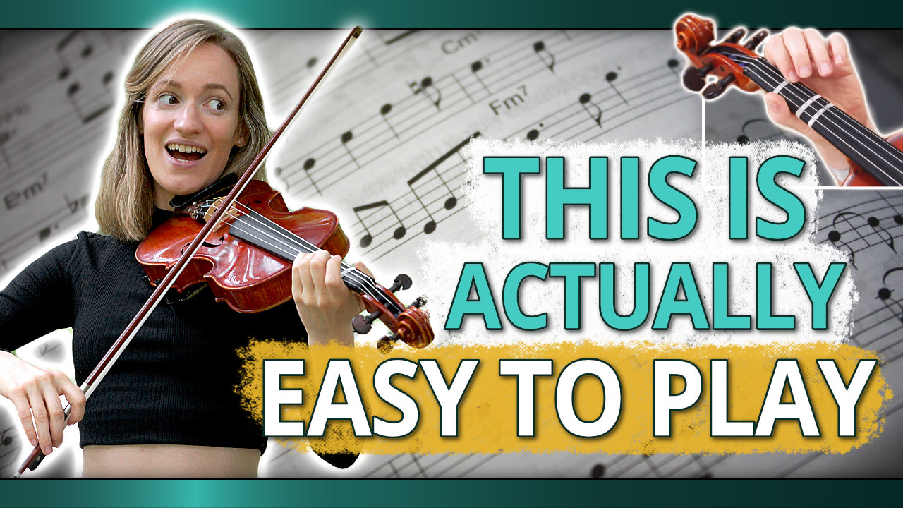 Online Lesson – Drink to Me Only Easy Beginner Violin Play Along