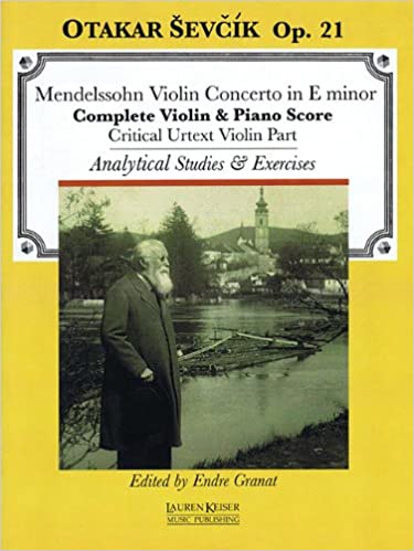 Otakar Sevcik - Violin Concerto in E minor with analytical studies and exercises, Op. 21