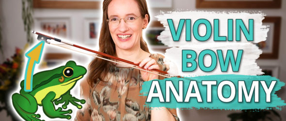Parts of a Violin Bow - Violin Bow Anatomy - Violin Lesson