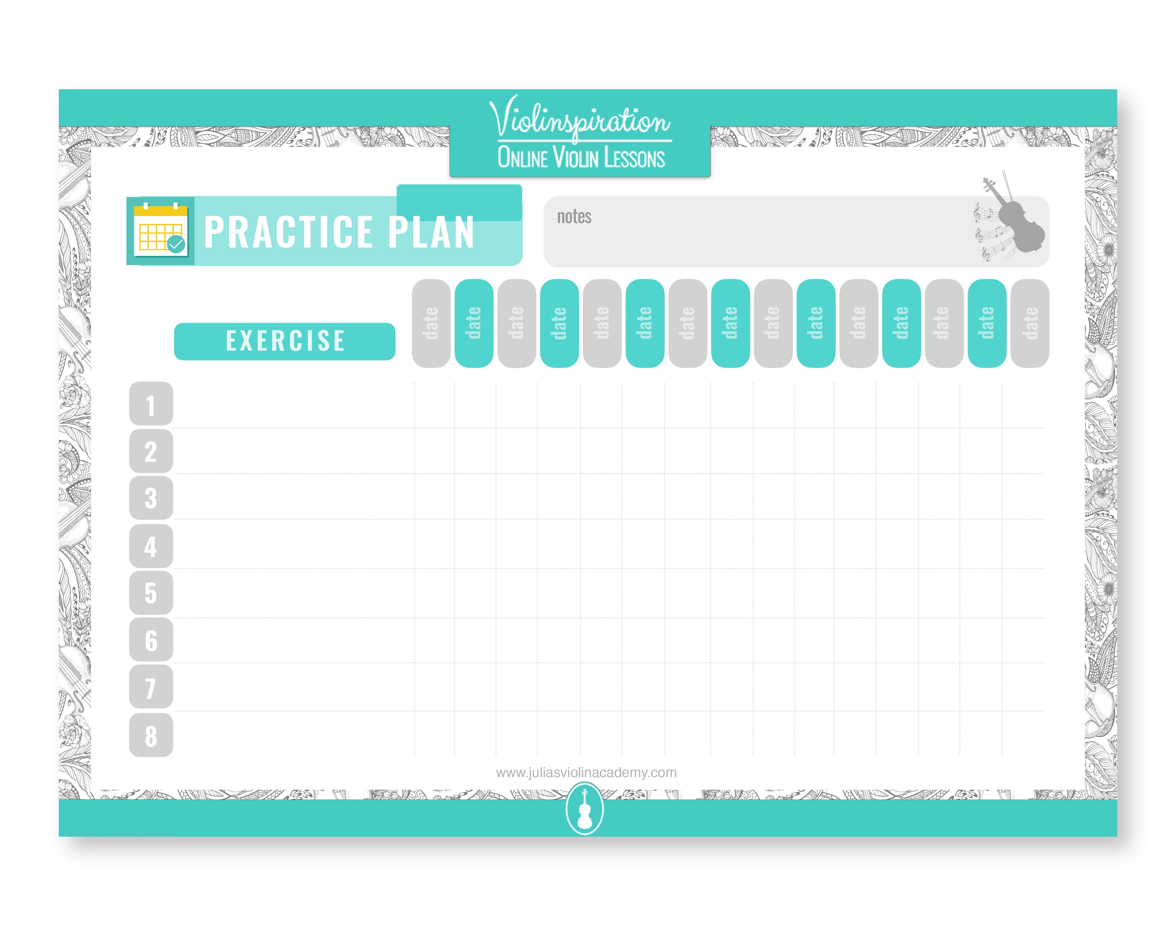 Practice Plan - PDF Downloads