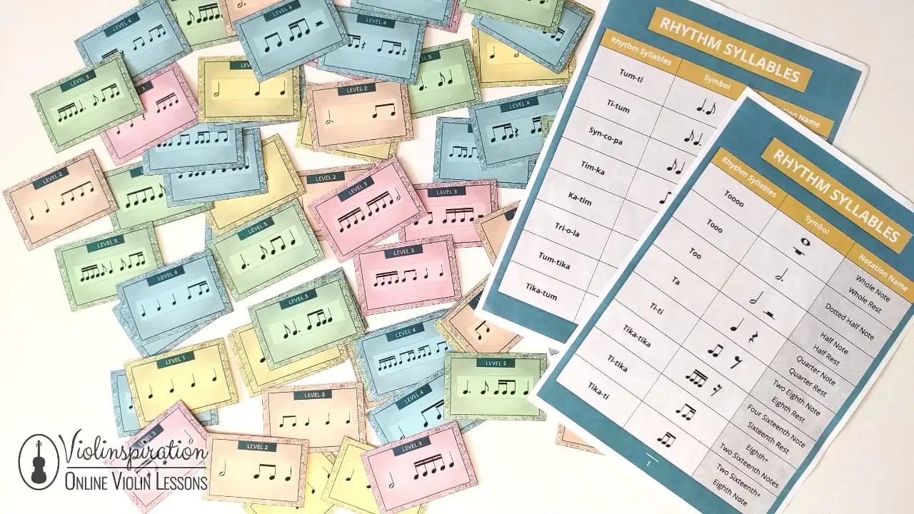 Rhythm Cards and Kodaly syllables Rhythm Cards and Kodaly syllables
