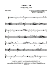 Shallow violin sheet music tutorial