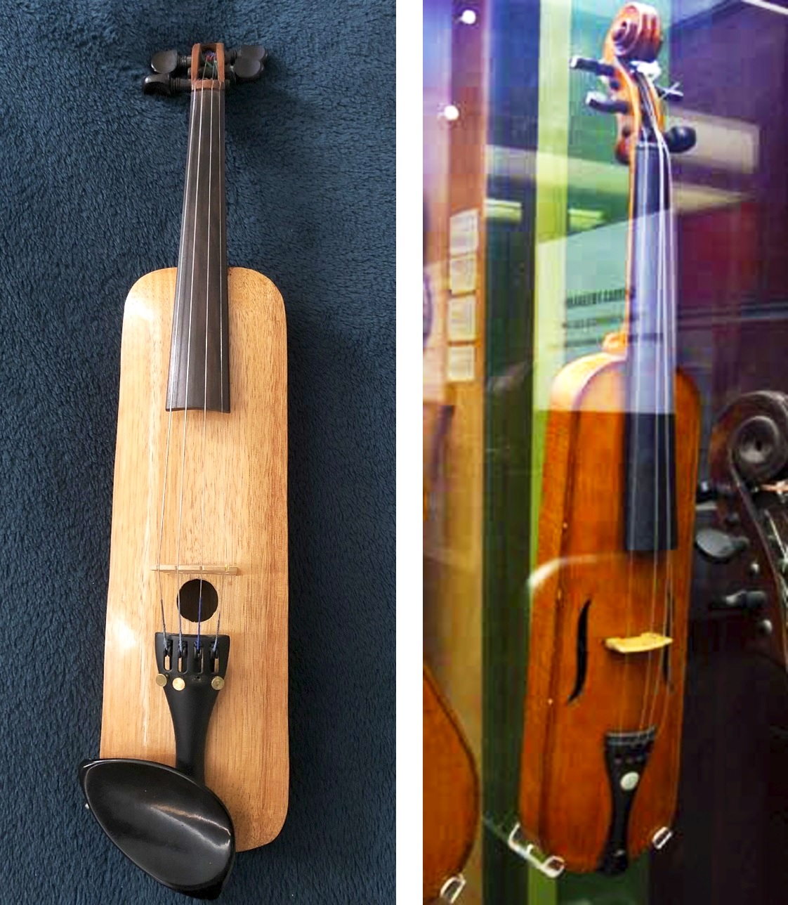 The Most Popular Violin Types - Pochette built by Jerry Everard and the reference instrument