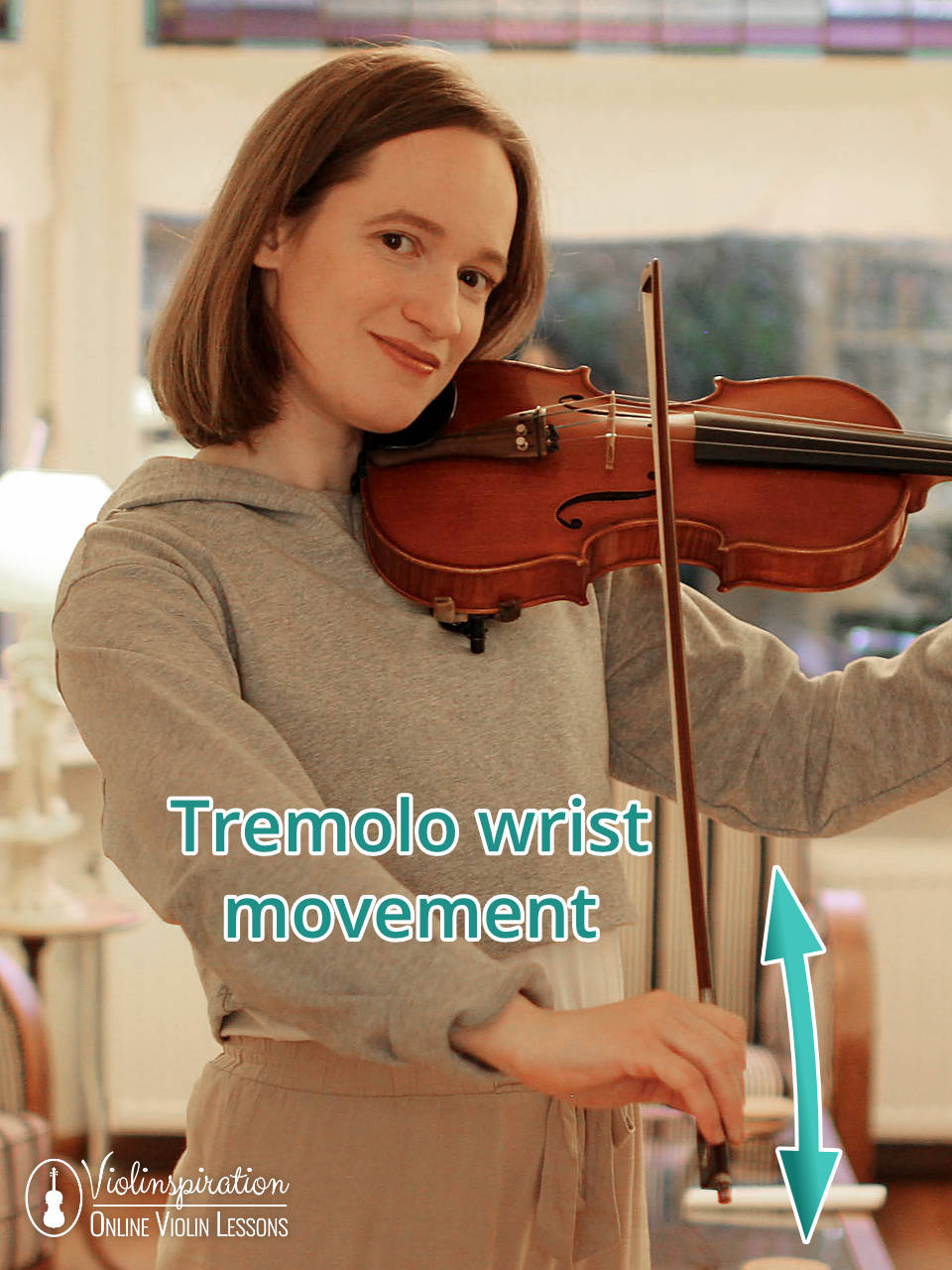 Tremolo Violin wrist bow movement